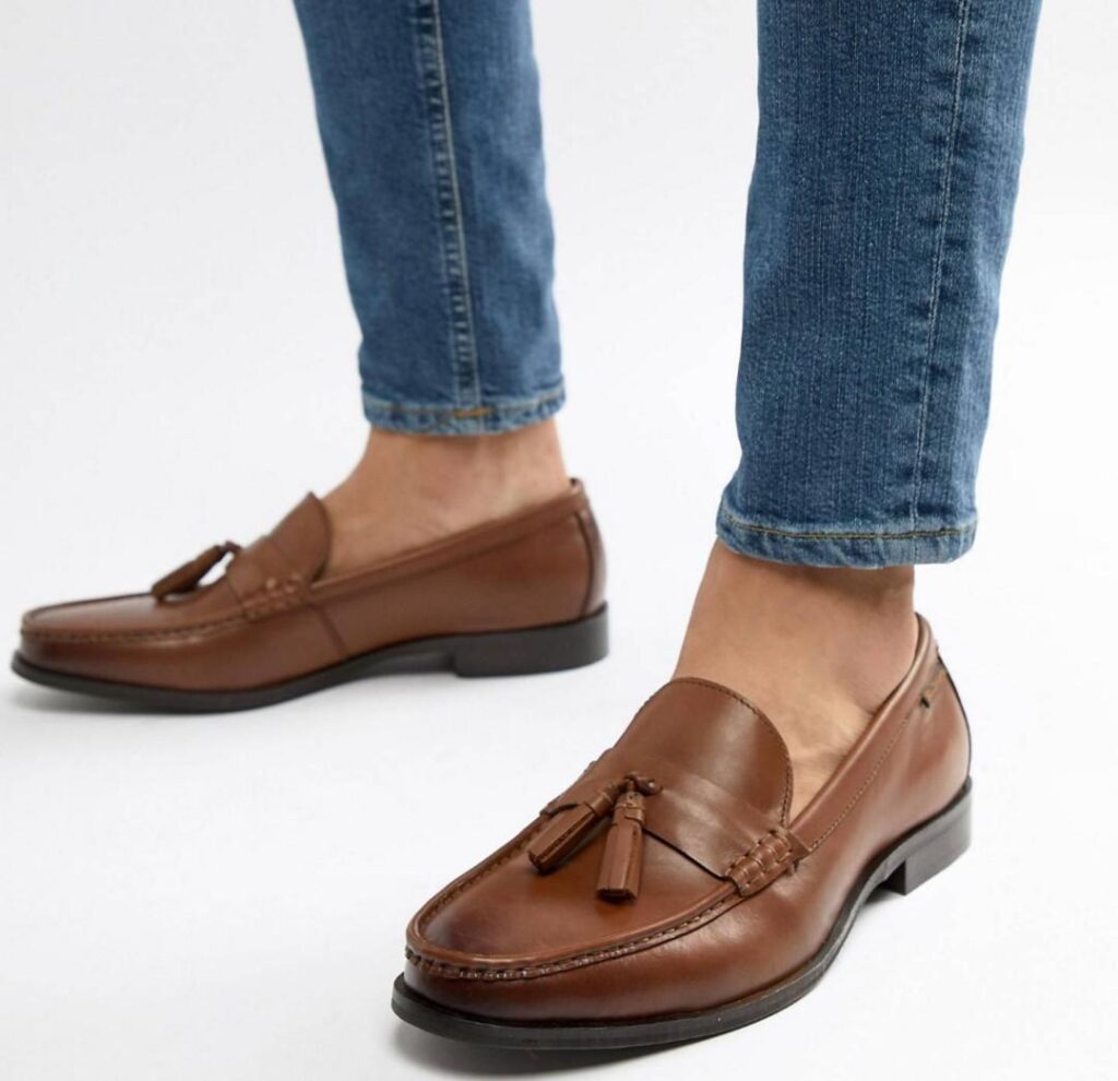 best tassel loafers with jeans