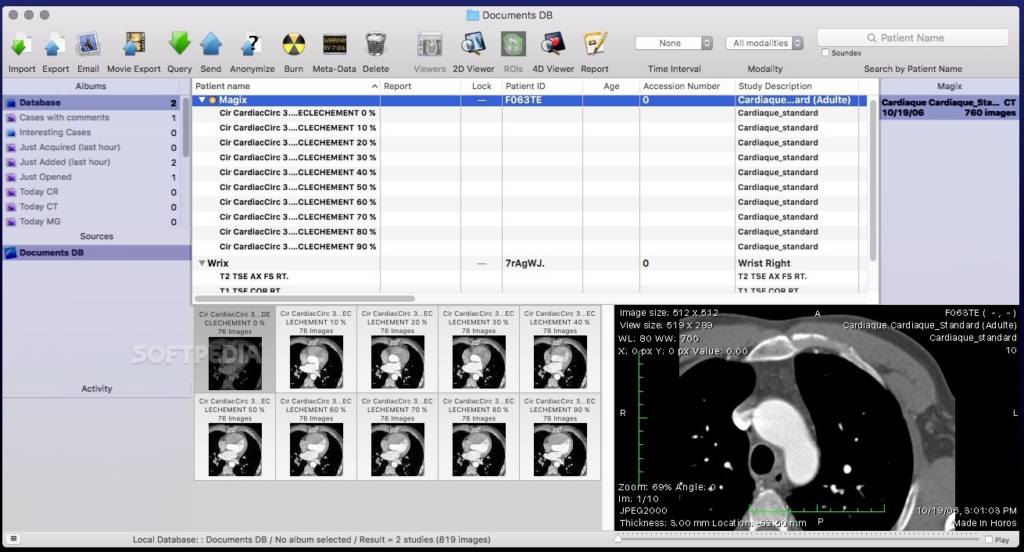 DCM le viewer online