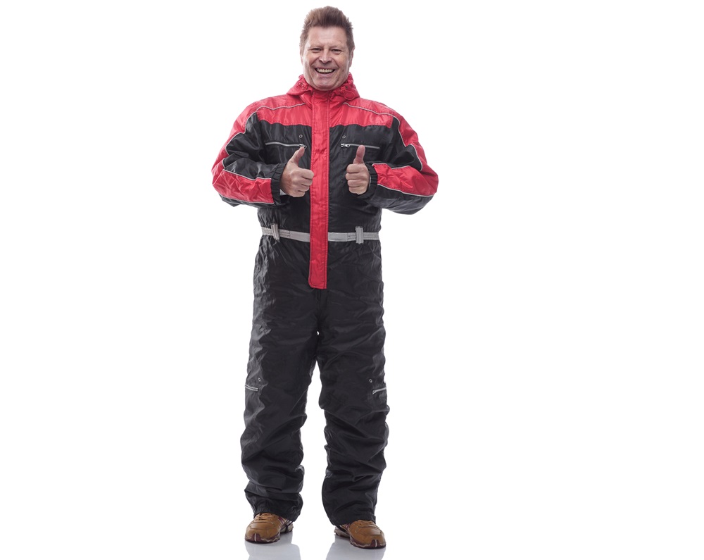 men's one piece snowsuits